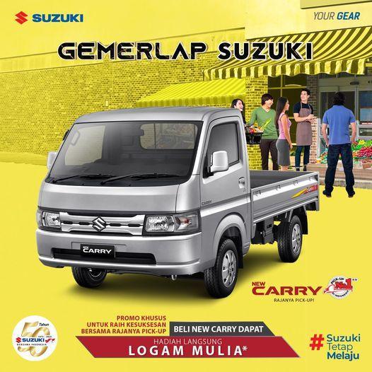 Gemerlap Suzuki New Carry Pick Up Luxury hadiah langsung logam mulia