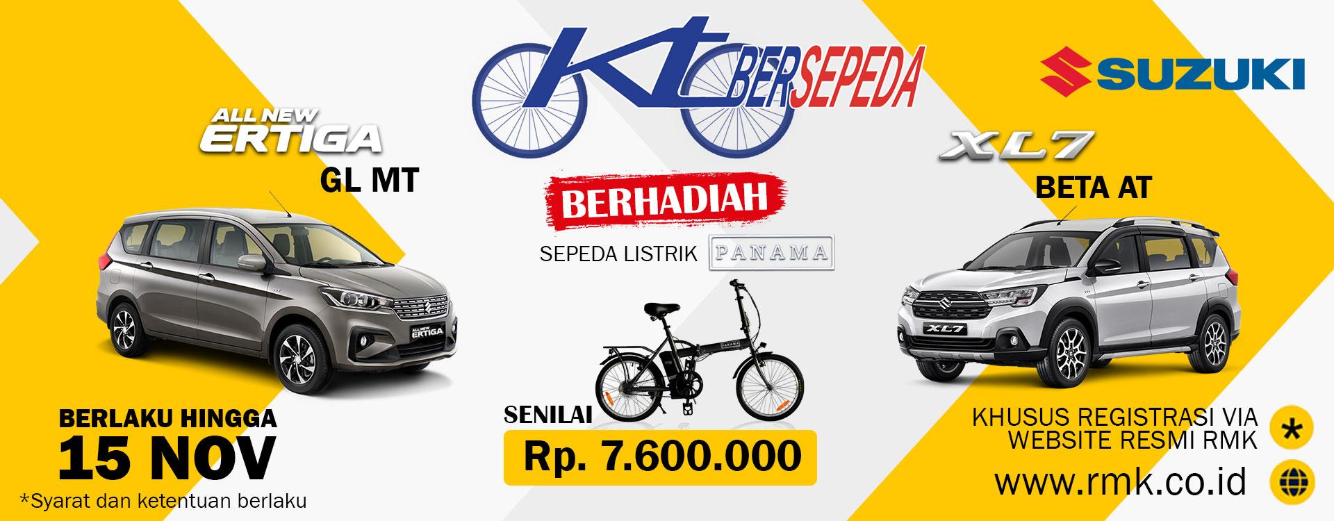 Oktober Sepeda Suzuki RMK