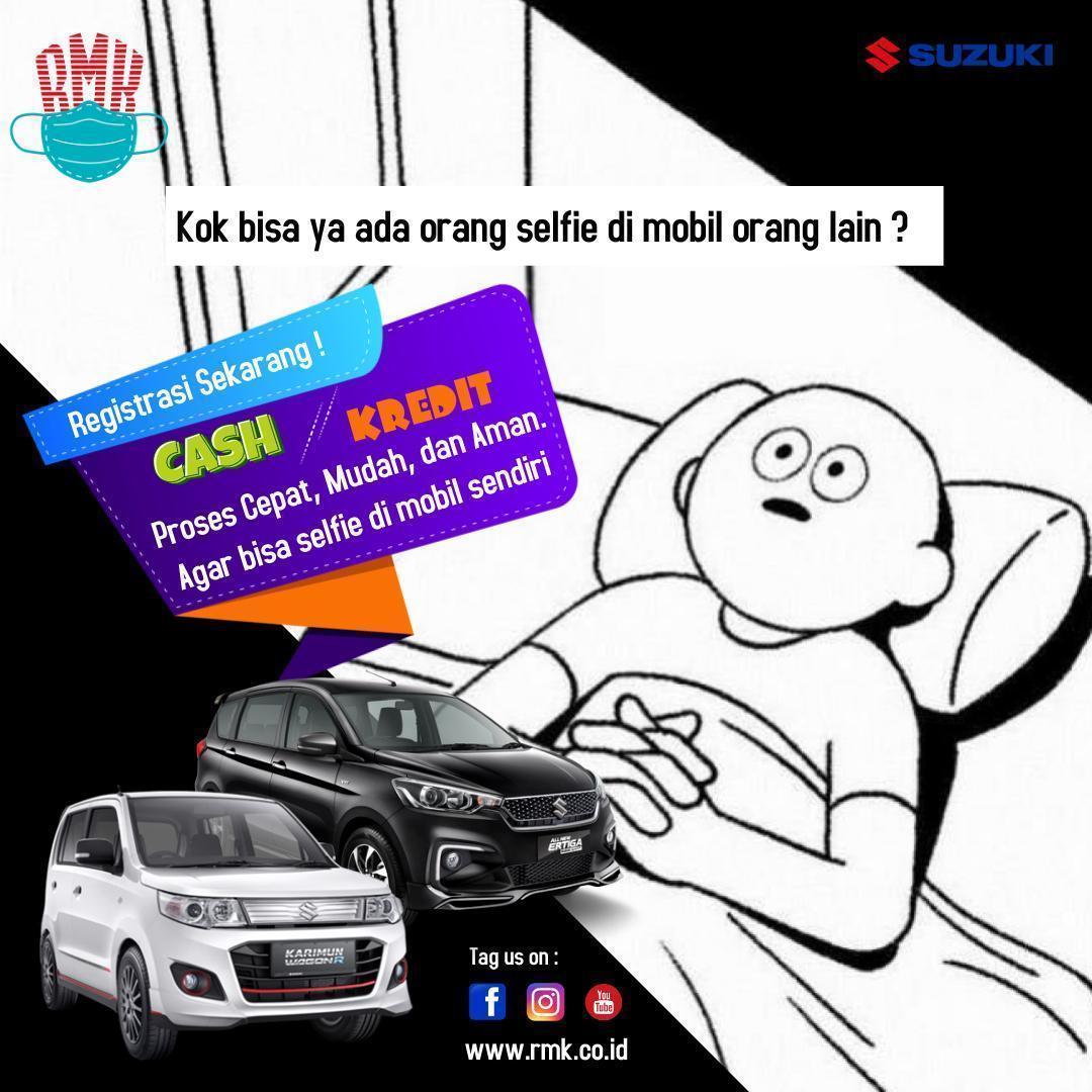 Selfie di Mobil Suzuki RMK