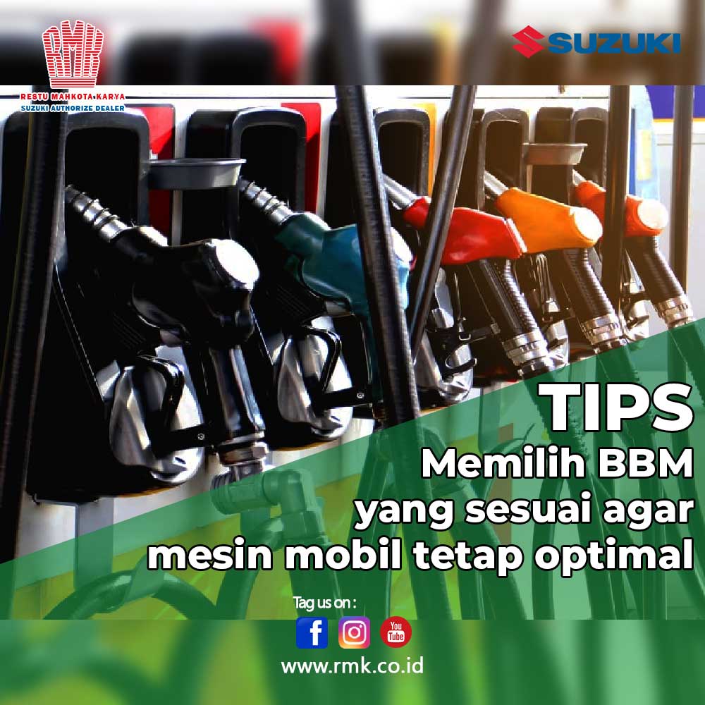 Tips memilih BBM Suzuki RMK
