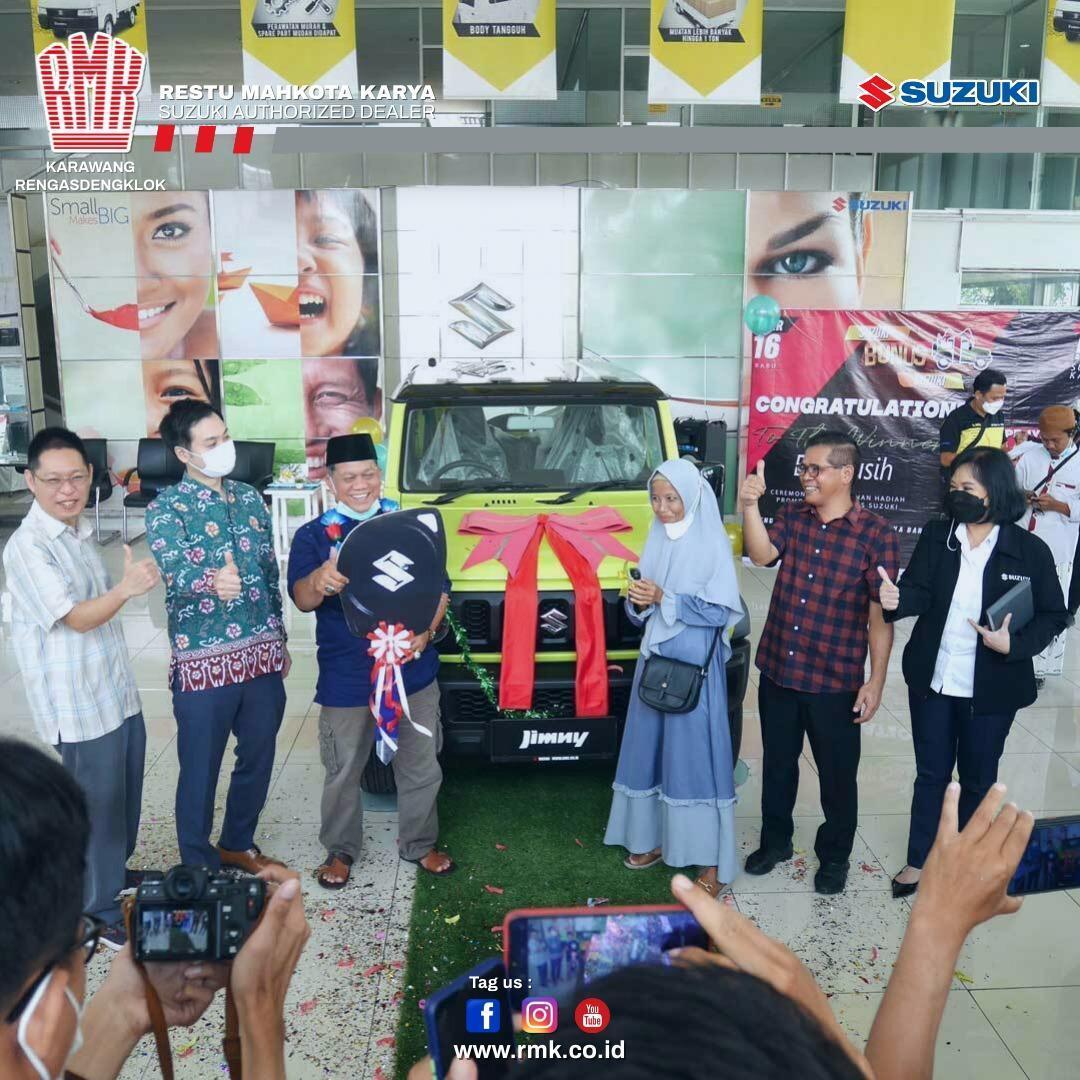 Penyerahan Hadiah Jimny di Program Suzuki Bonus Suzuki, Suzuki RMK