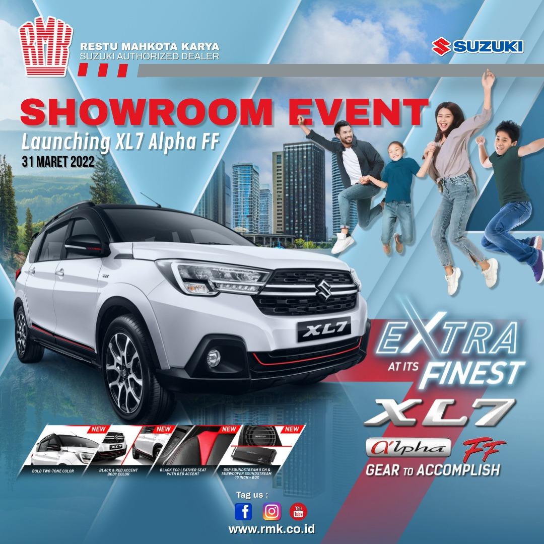 Launching XL7 Alpha FF, Suzuki RMK