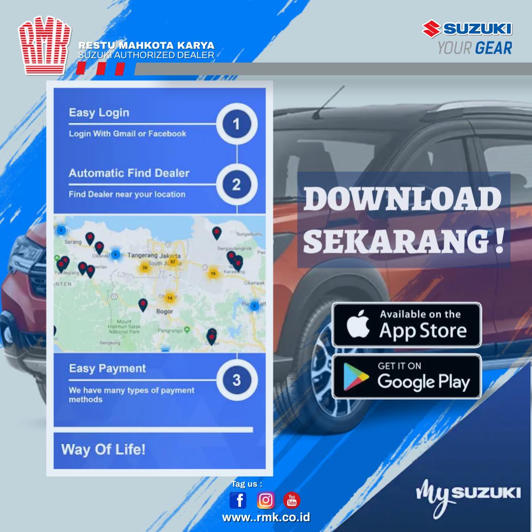 Mudahnya Transaksi di MYSuzuki, RMK