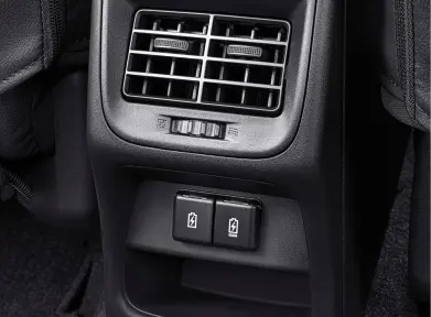 Storage WIth 2nd Row AC & USB Port Type A&C