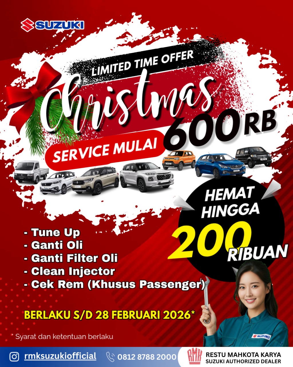 PROMO SPESIAL SERVICE SUZUKI