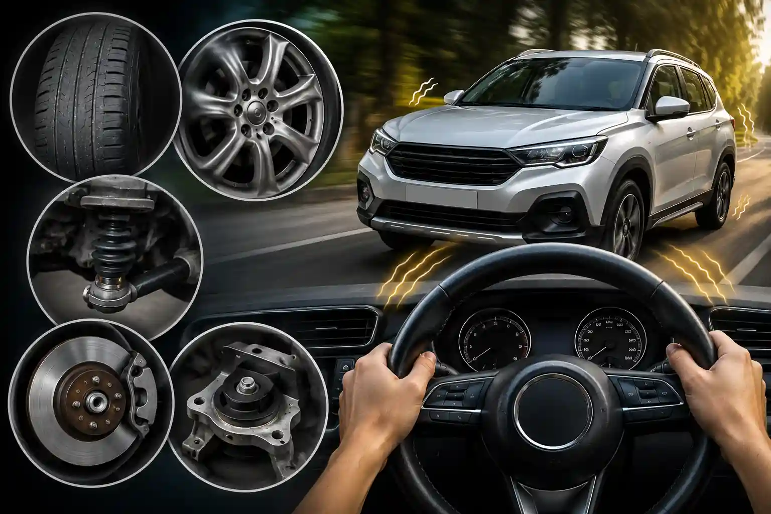 Body mobil terasa bergetar