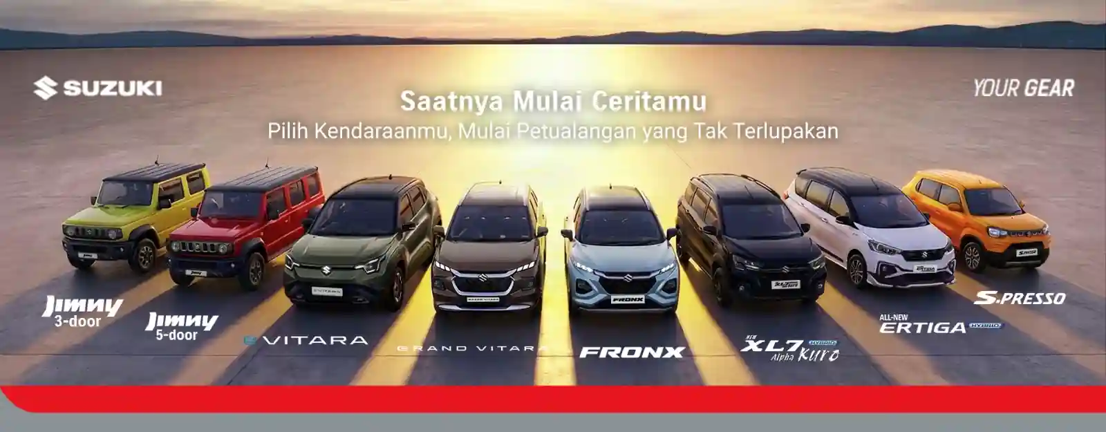 full lineup suzuki