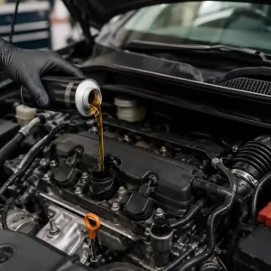engine flush mobil